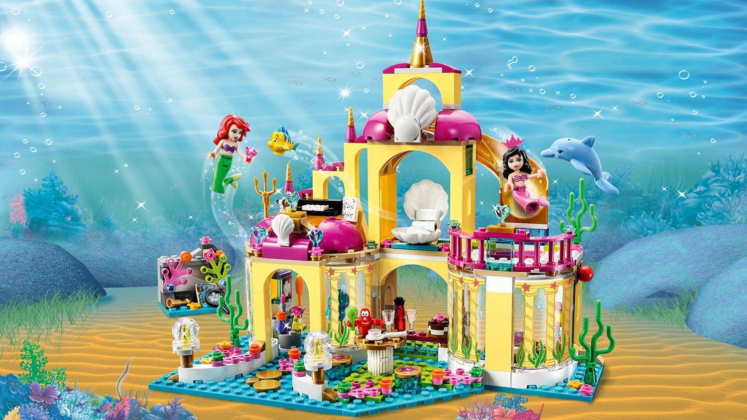 アリエルの海の宮殿 - ビデオ - LEGO.comキッズ