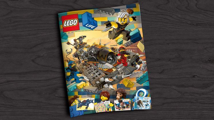 Lego giant series online magazine