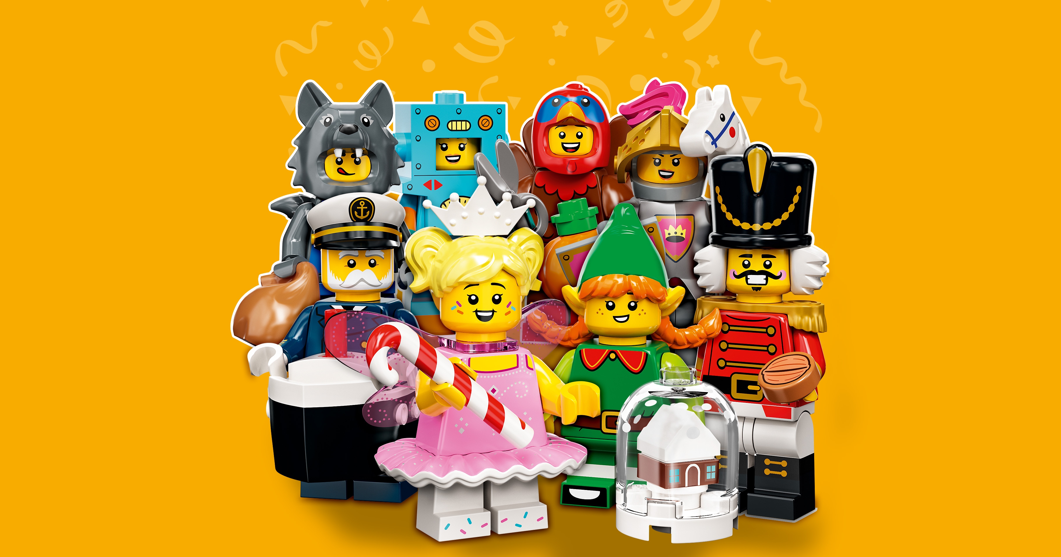 Lego® CTY1503 mini figurine City, enfant fille, Madison, veste orange