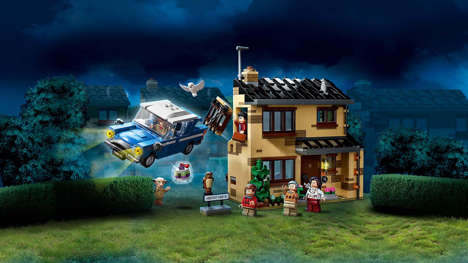 4 Privet Drive 75968 - Harry Potter™ and Fantastic Beasts™ Sets - LEGO.com for kids