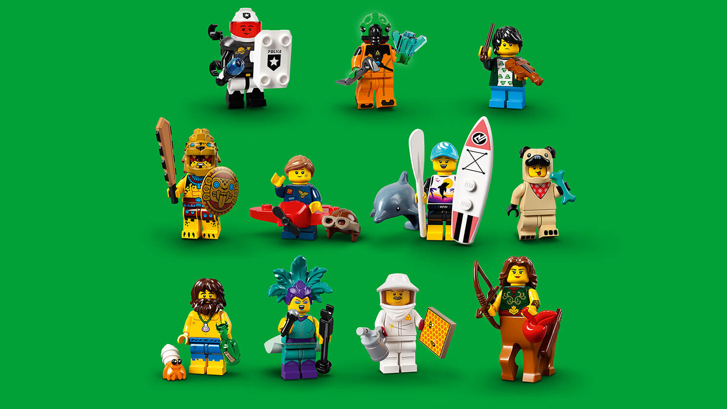 レゴ ミニフィギュア シリーズ21 - ビデオ - LEGO.comキッズ
