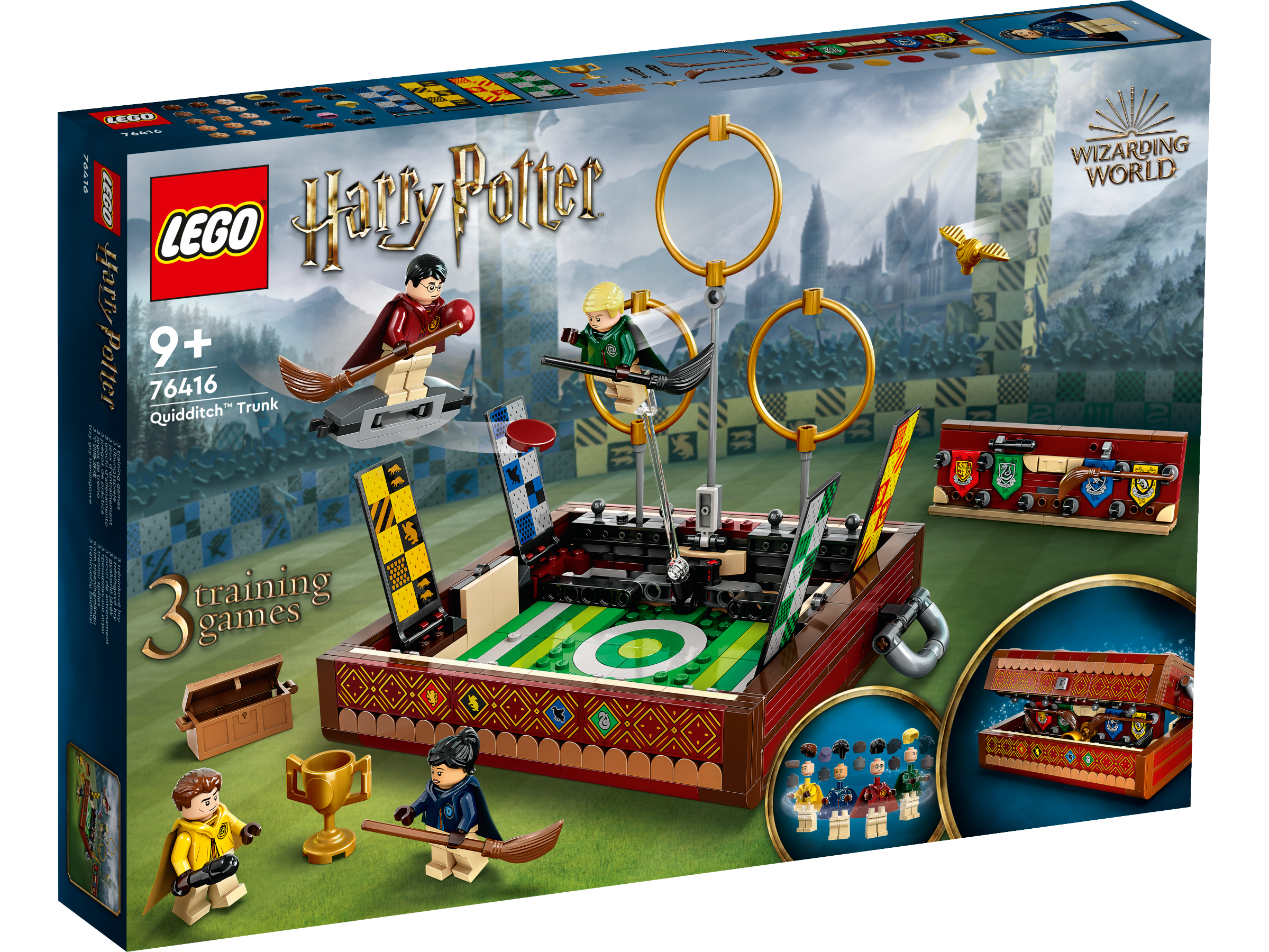 Harry potter Jogo De Xadrez De Quadribol Das Casas Hogwarts Dourado