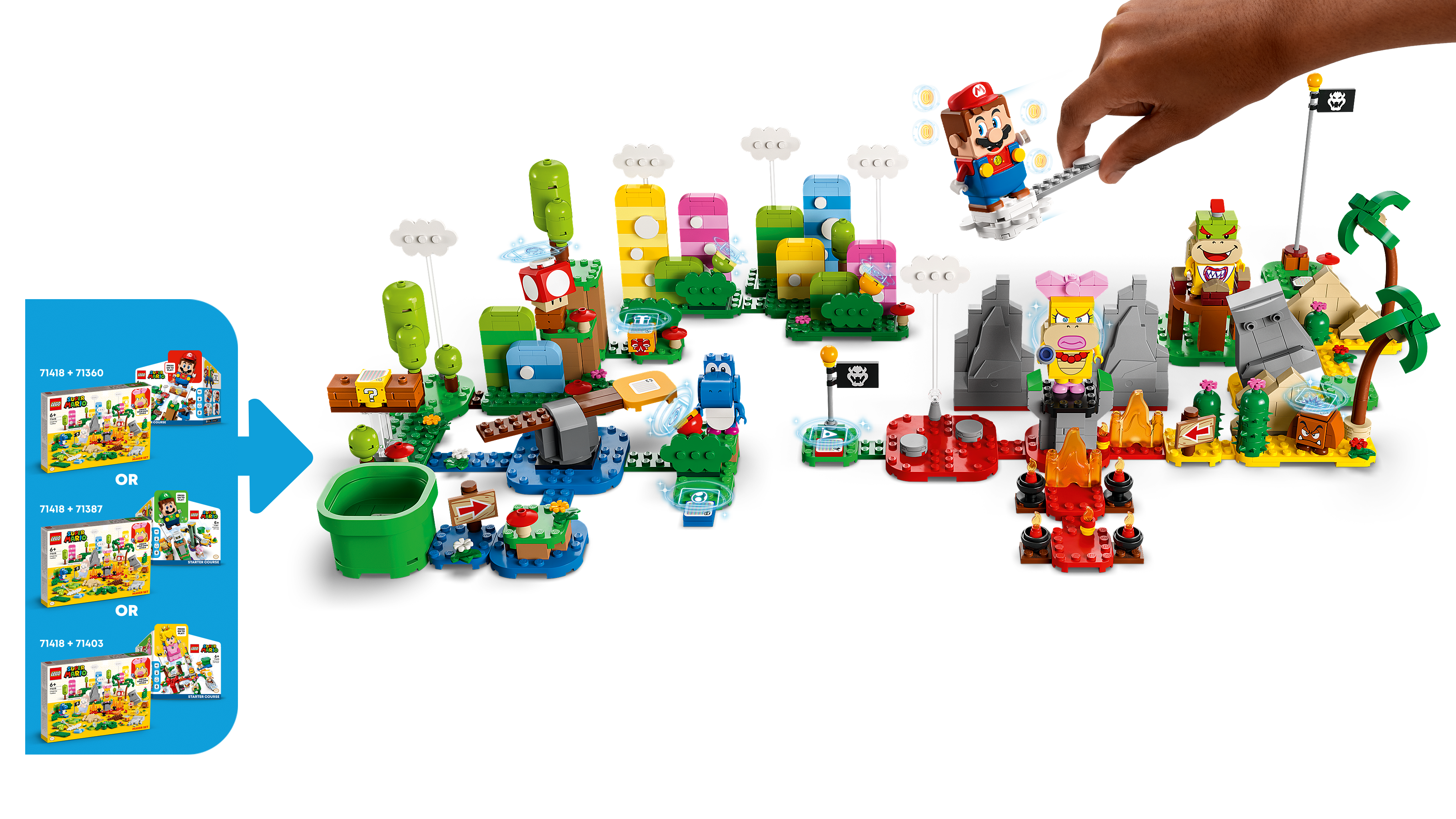 クリエイティブ ボックス 71418 - レゴ®スーパーマリオ - LEGO.comキッズ