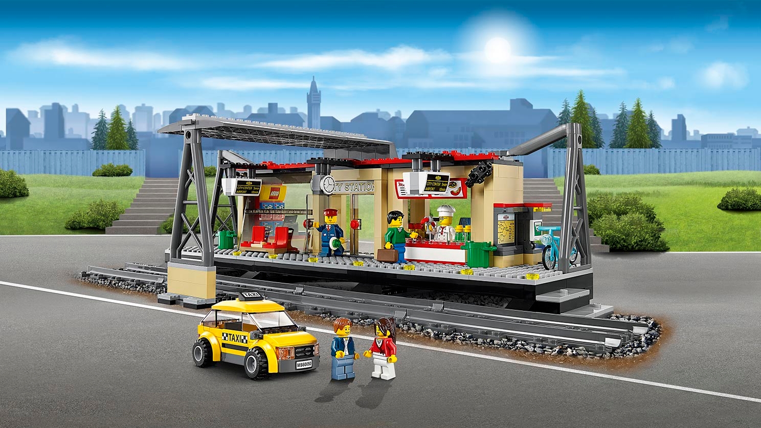 トレインステーション 60050 - レゴ®シティ セット - LEGO.comキッズ