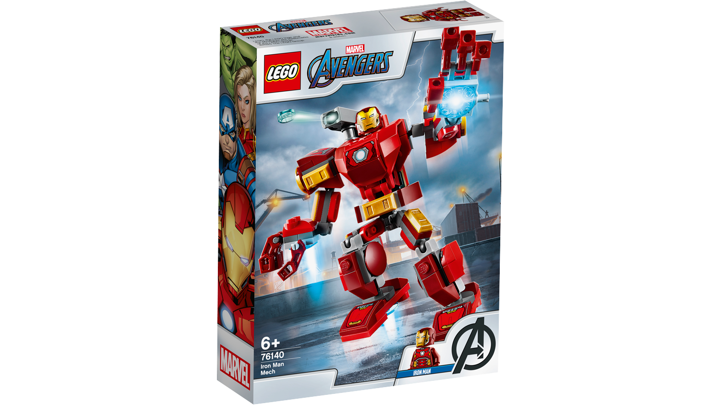 Iron Man Mech Lego Marvel 系列盒組 Lego Com 兒童專區