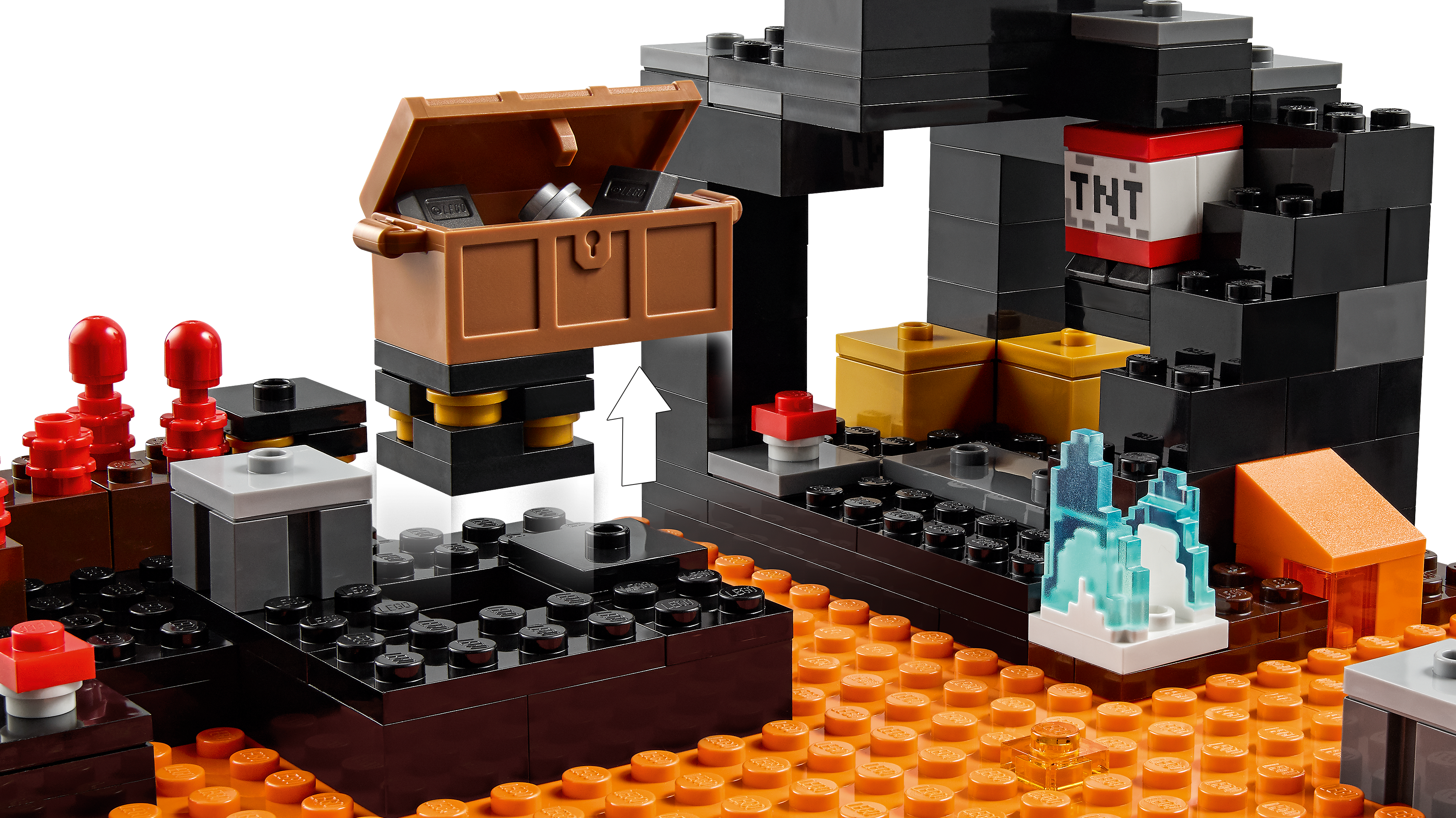ネザーの砦 21185 - レゴ®マインクラフト セット - LEGO.comキッズ
