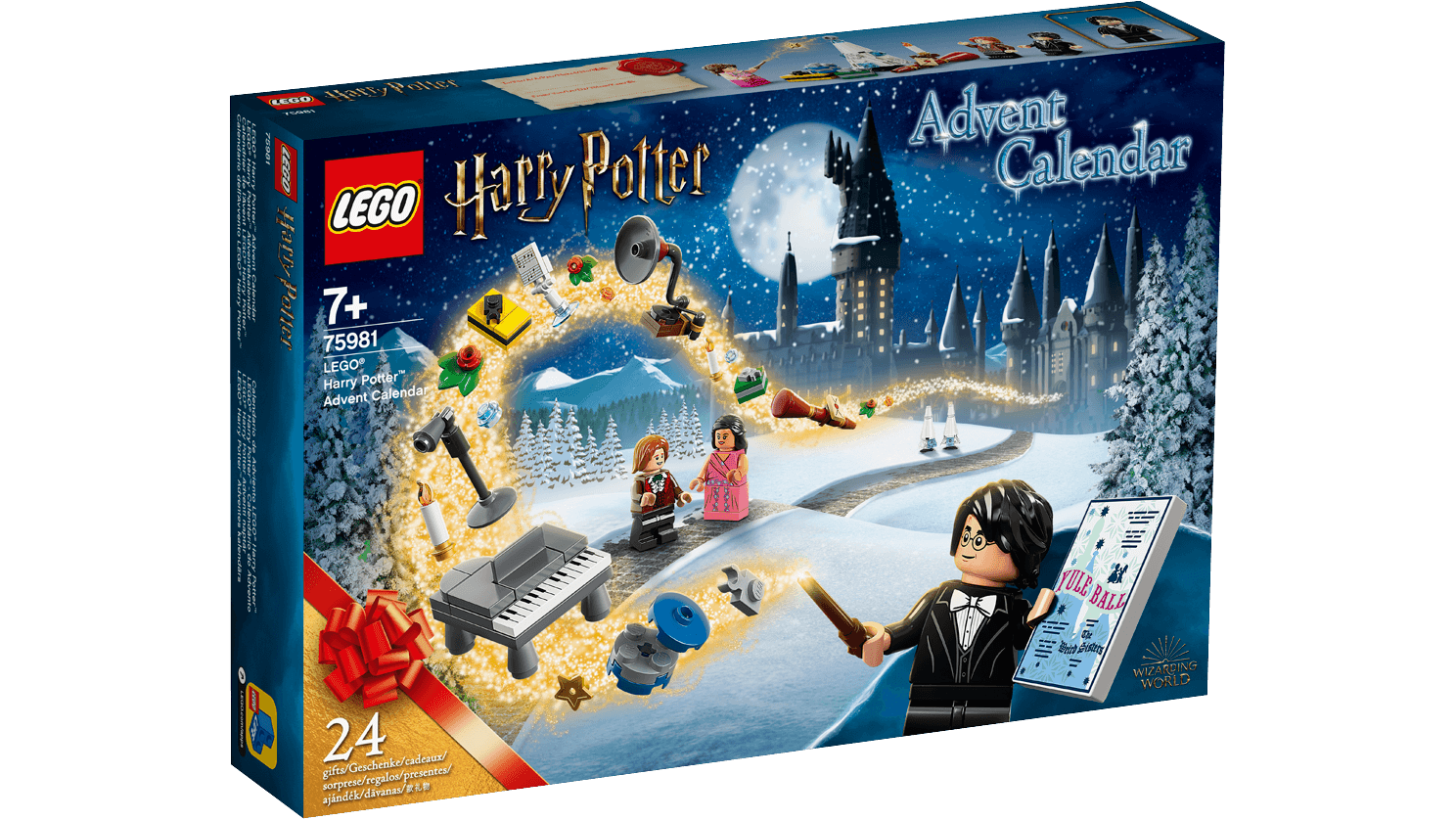 LEGO® Harry Potter™ julekalender 75981 - LEGO® Harry Potter™ Fantastiske skabninger - for børn