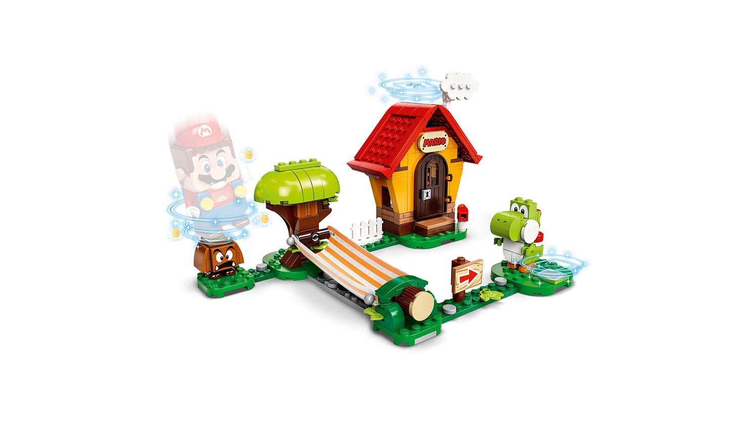 ヨッシー と マリオハウス - ビデオ - LEGO.comキッズ
