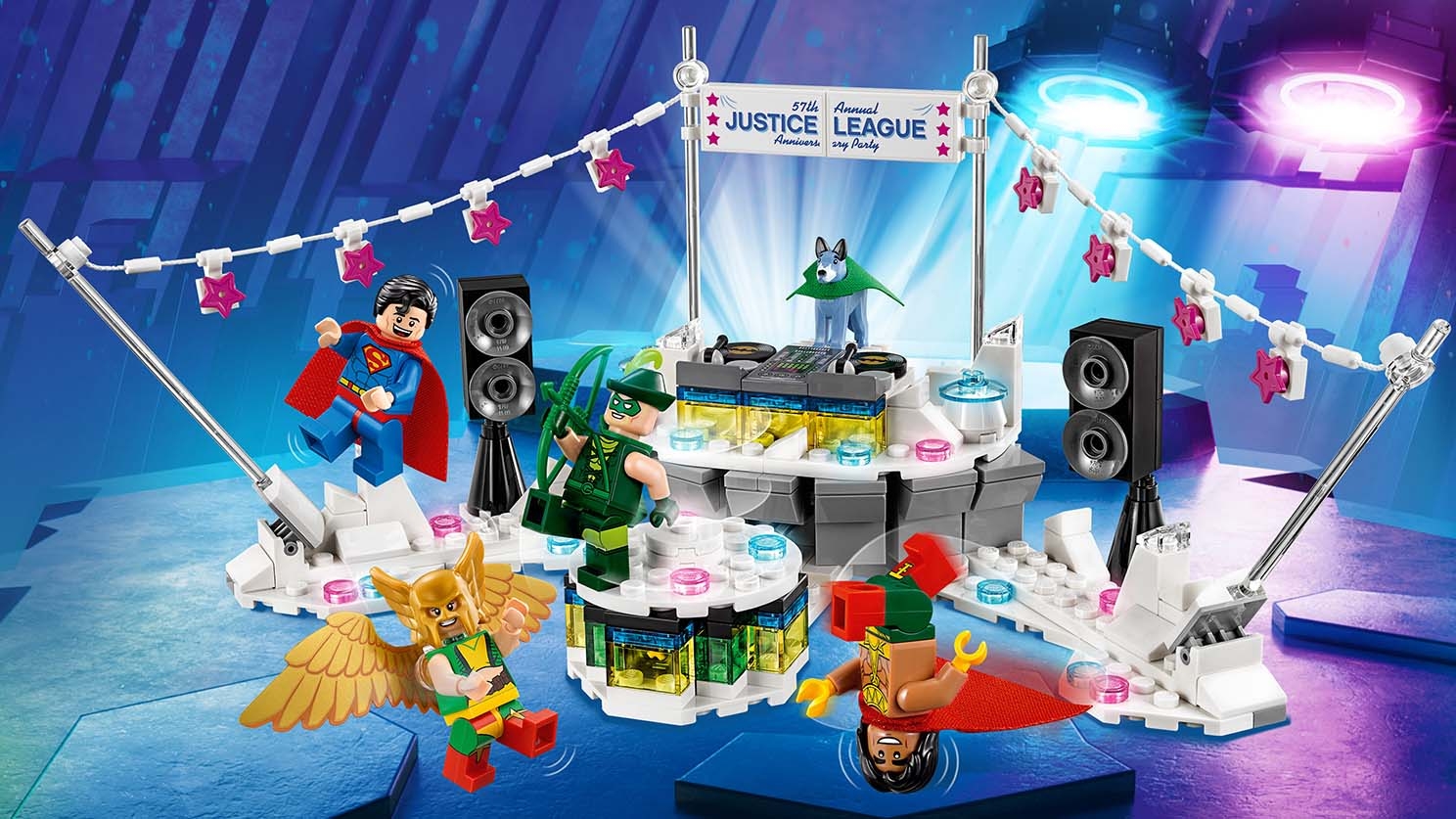 LEGO Batman Movie DC The Justice League Anniversary Party Set