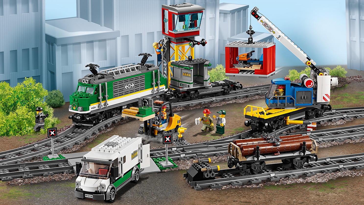 LEGO CITY ITEM 60198 Treno merci