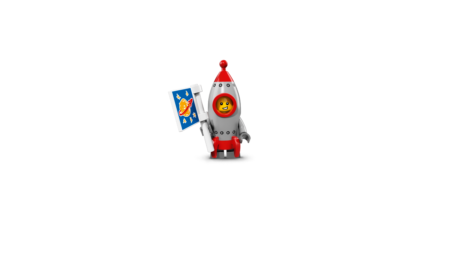 Lego rocket outlet boy minifigure