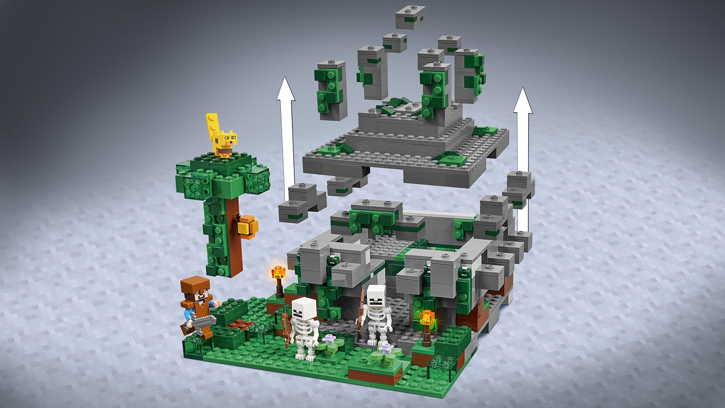 レゴ 21132 マインクラフト ジャングルの寺院