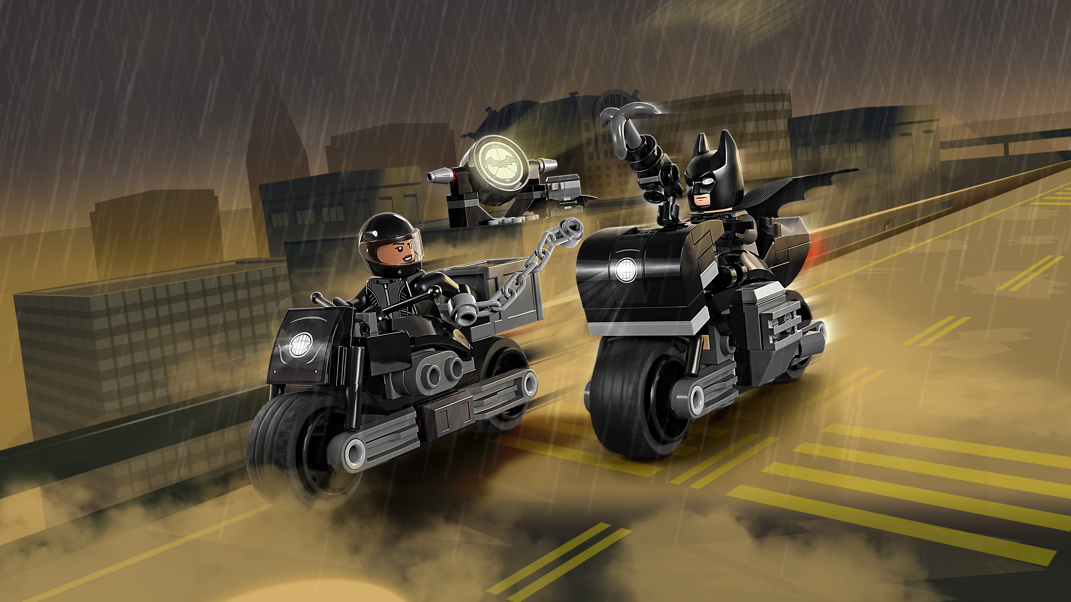 lego batman 2 harley quinn motorbike