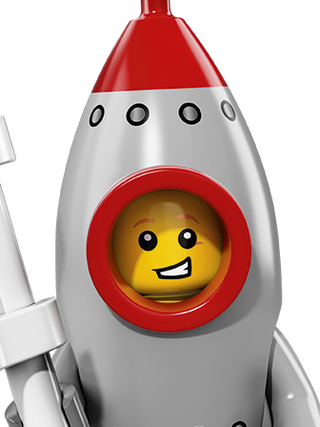 Rocket store lego figure