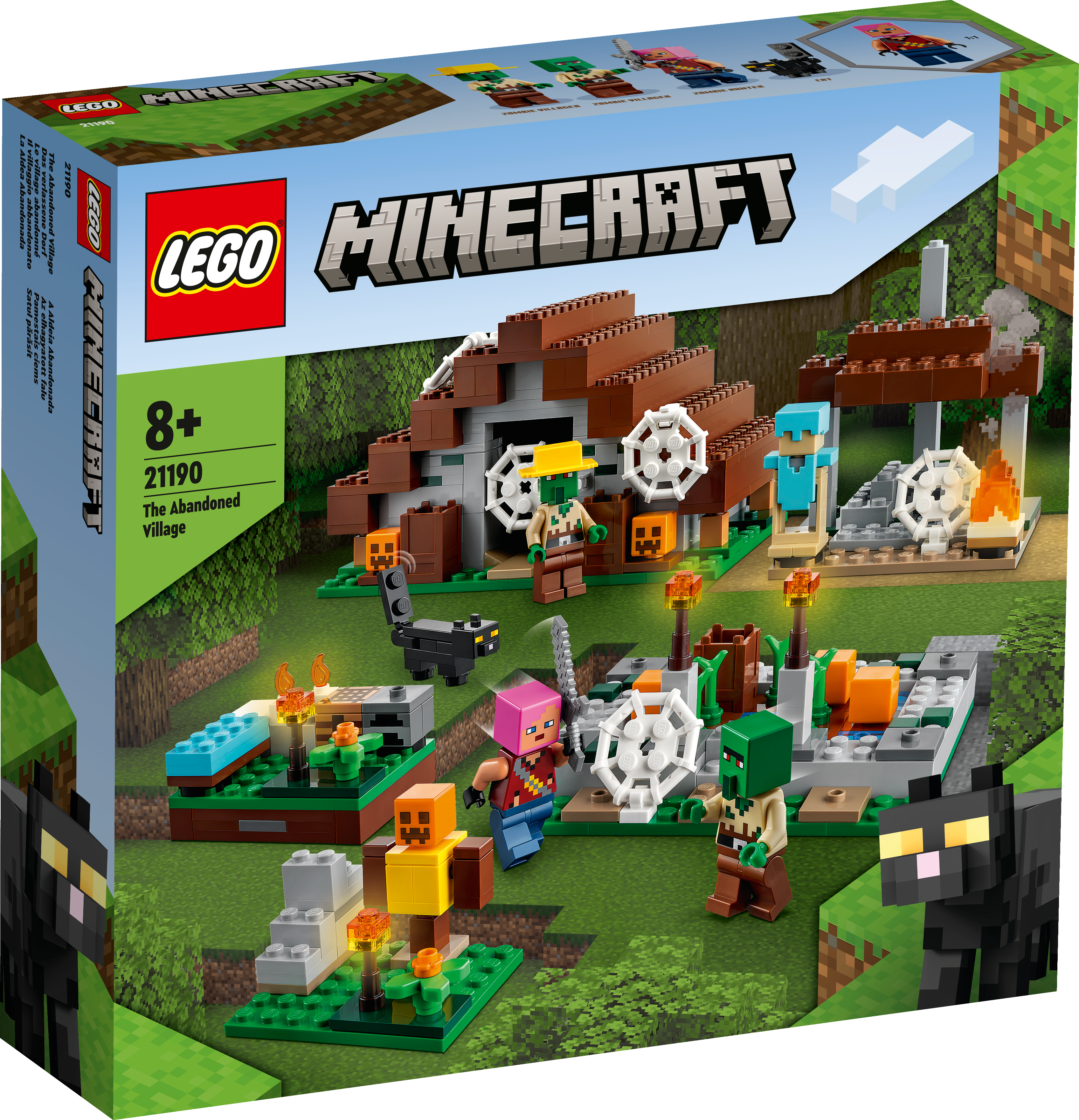 The Abandoned Village Lego Minecraft Sets Lego Com For Kids