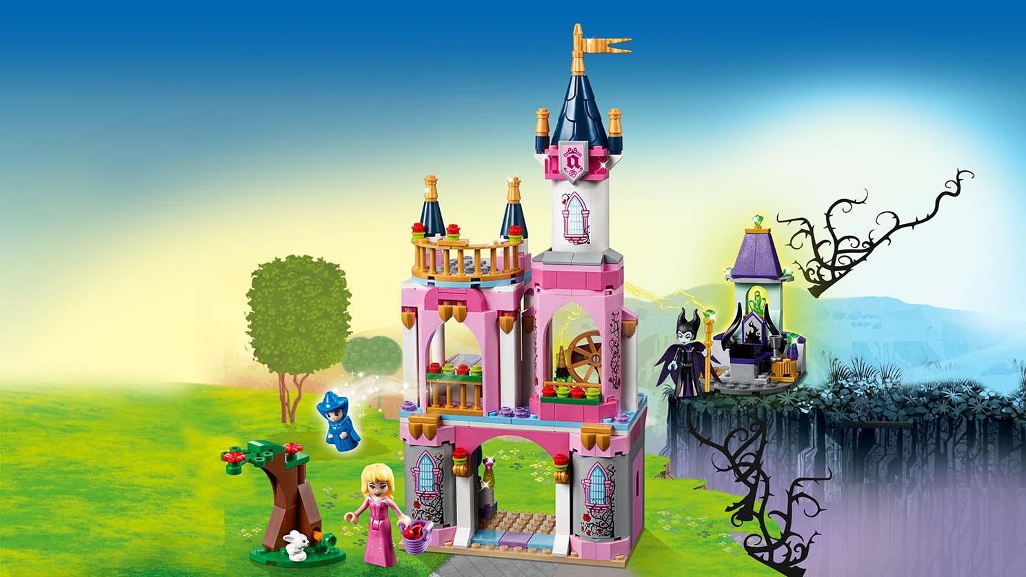 眠れる森の美女“オーロラ姫のお城” - ビデオ - LEGO.comキッズ