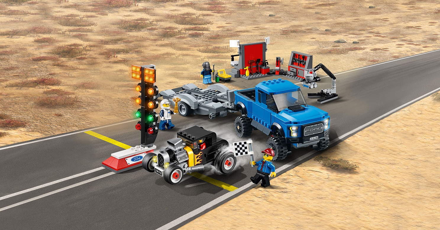 Ford F-150 Raptor & Ford Model A Hot Rod - Videos - LEGO.com for kids