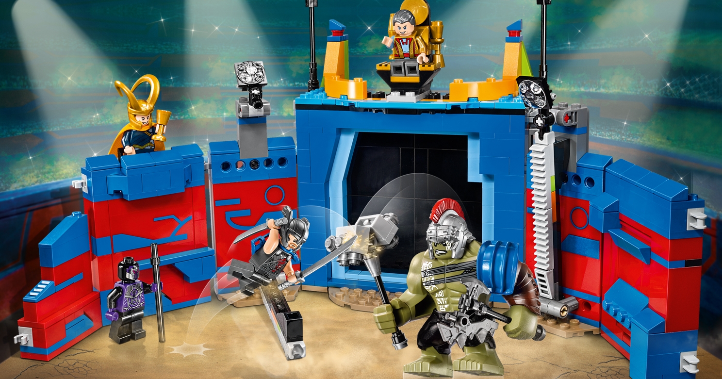 Lego Avengers - Thor vs. Hulk: crash dans le sable — Juguetesland