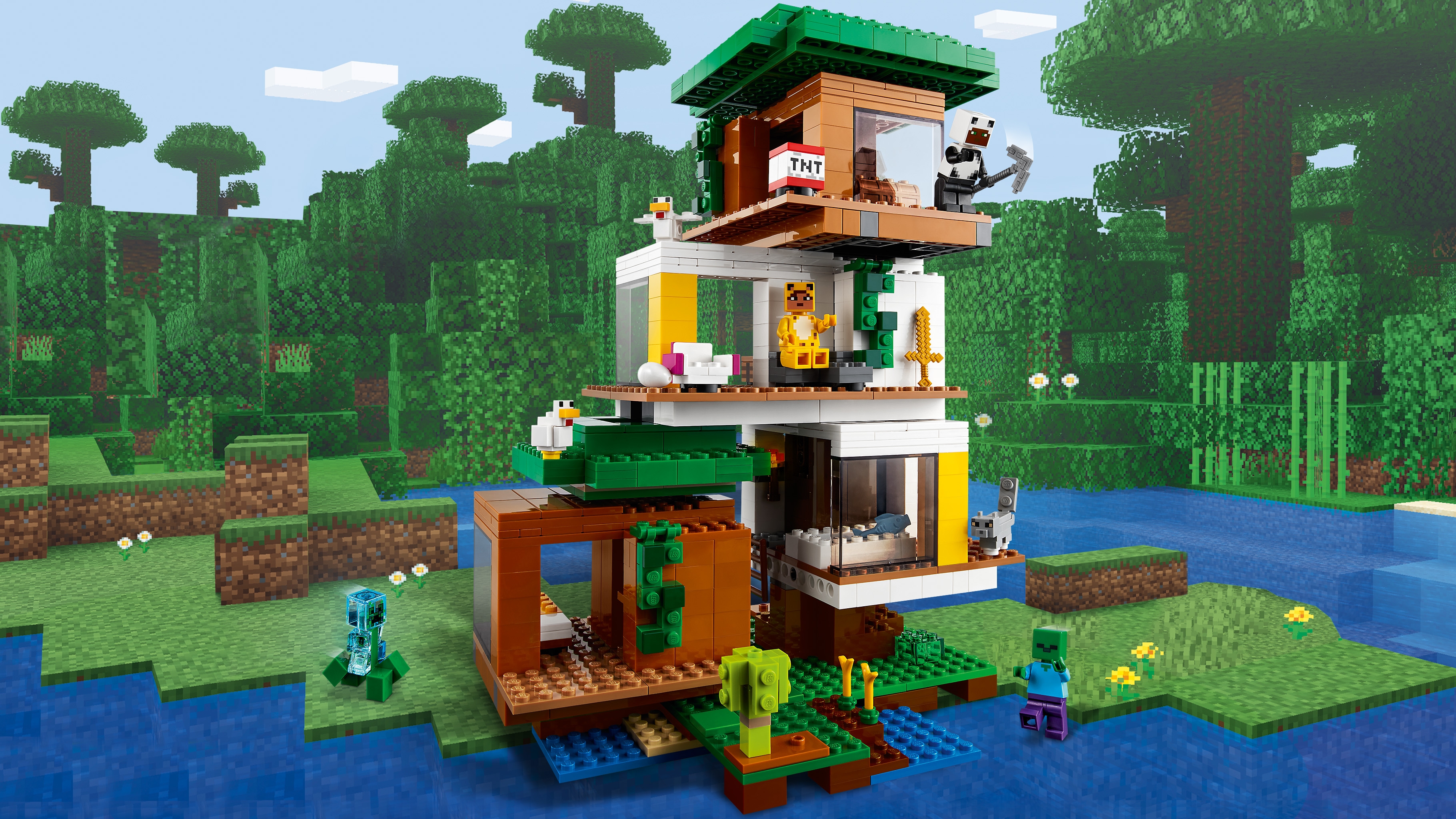 ツリーハウス 21174 - レゴ®マインクラフト セット - LEGO.comキッズ