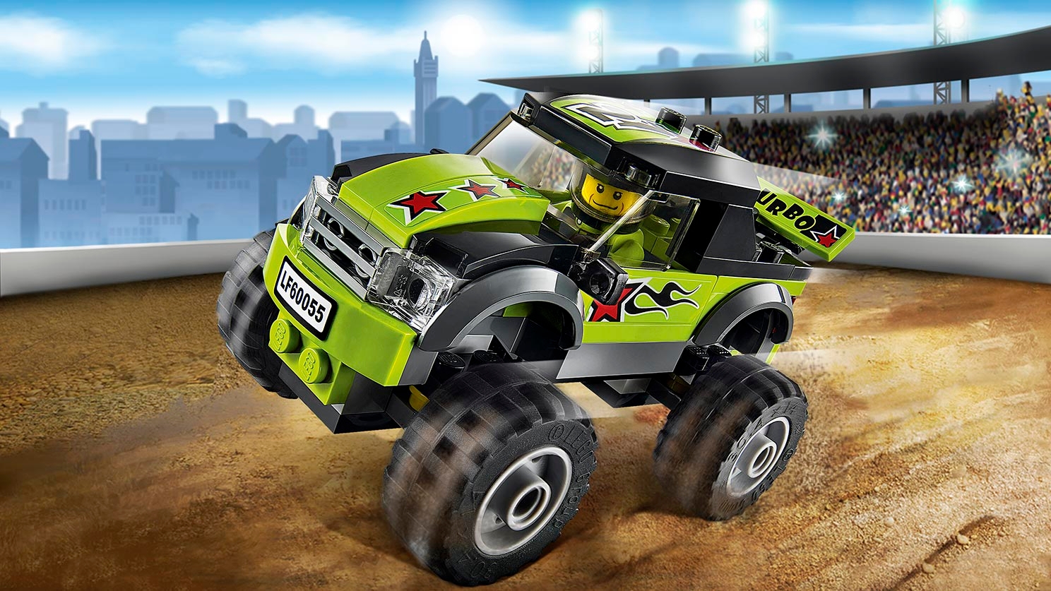 Monster Truck 60055 Lego® City Sets For Kids