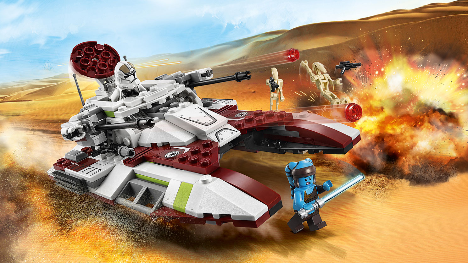 Republic Fighter Tank™ 75182 - LEGO® Star Wars™ - LEGO.com for kids