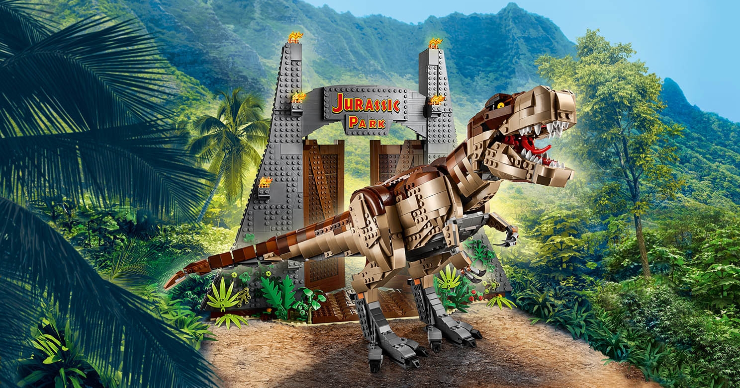 LEGO reveals 75936 Jurassic Park T-Rex Rampage featuring the largest  dinosaur ever in an official set [News] - The Brothers Brick