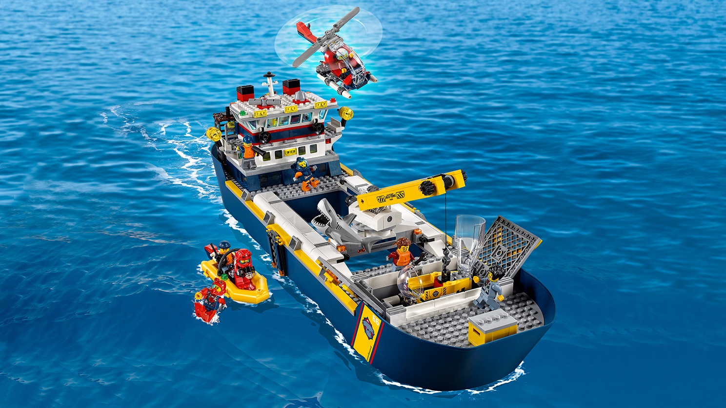 海の探検隊 海底探査船 - ビデオ - LEGO.comキッズ