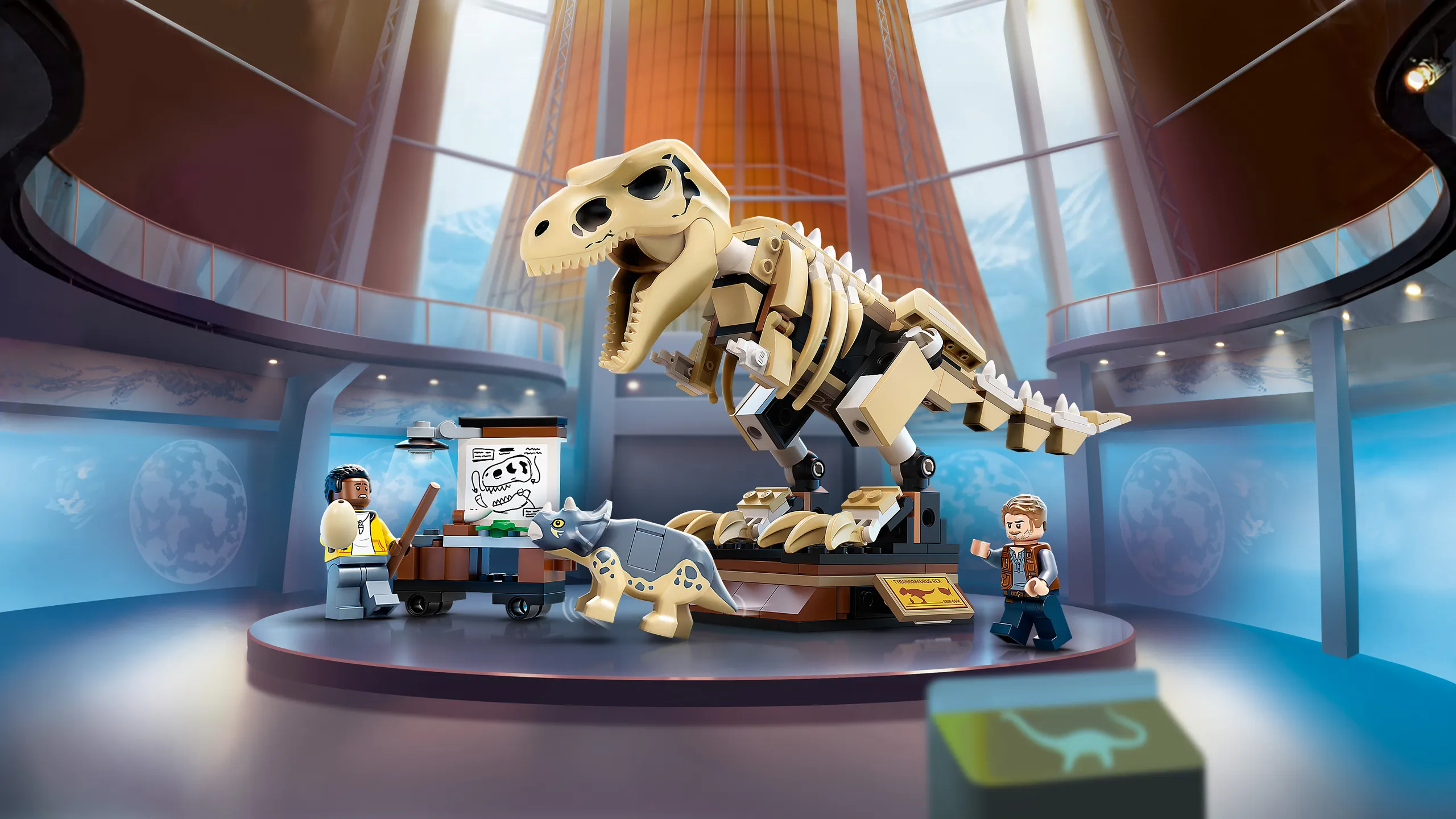 LEGO Jurassic World - Triceratops Chaos Dinosaur Building Toy Inspired by  Jurassic World Movies, New 2019 (75937)