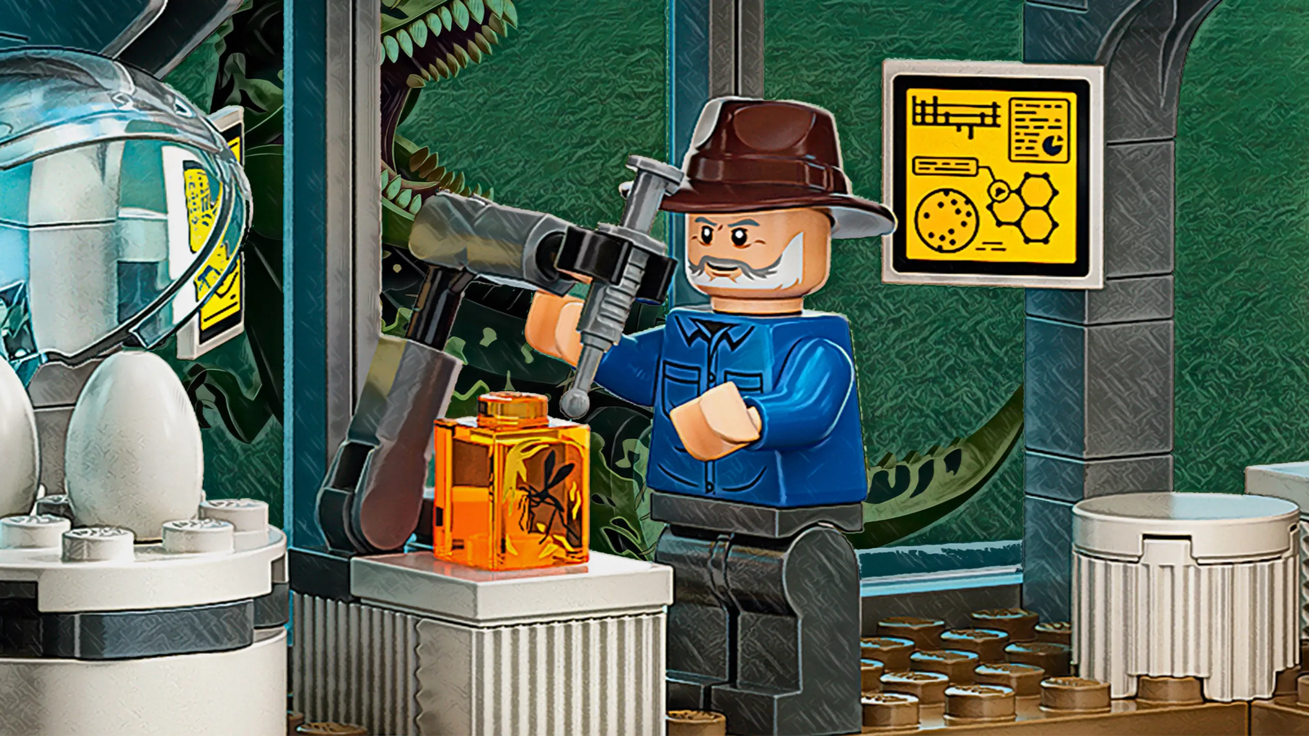 New Lego Jurassic Park Set Contains Giant Pile Of Shit