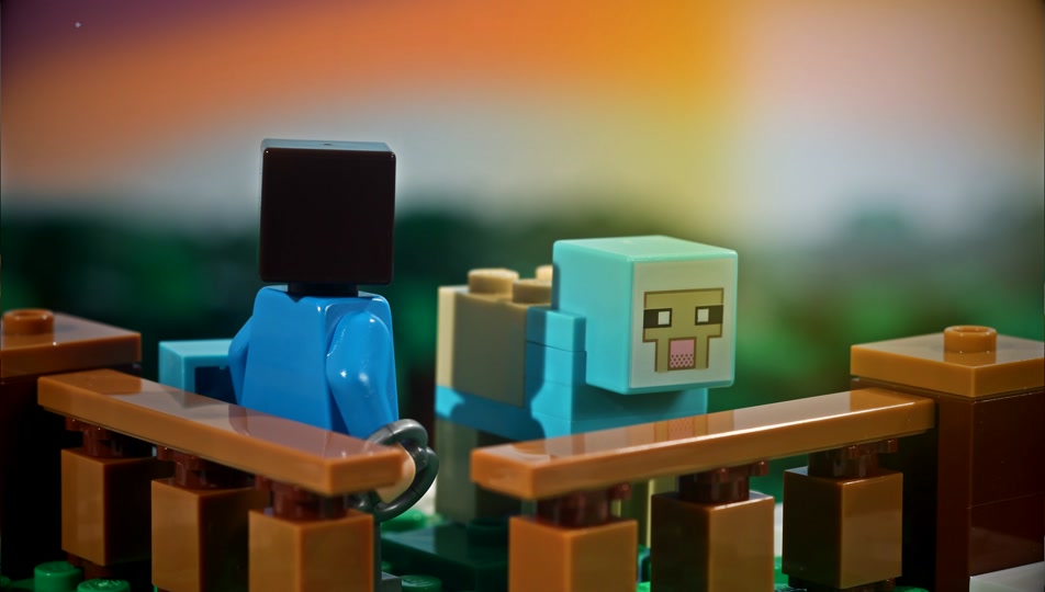 Funny lego discount minecraft videos