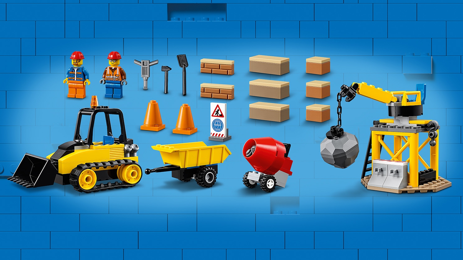 Le bulldozer de chantier LEGO City (60252), 4 ans et plus