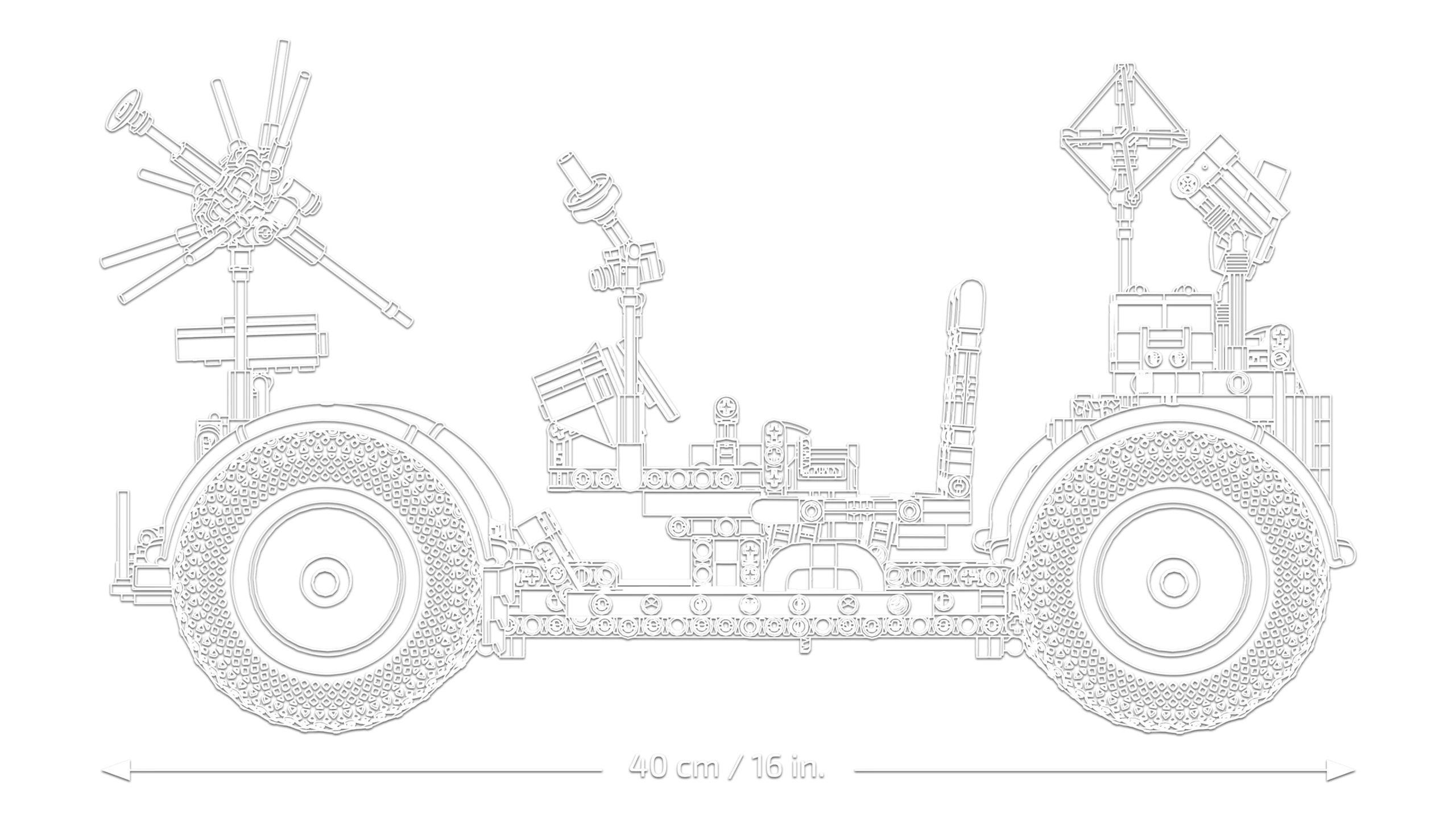 NASA Apollo Lunar Roving Vehicle - LRV