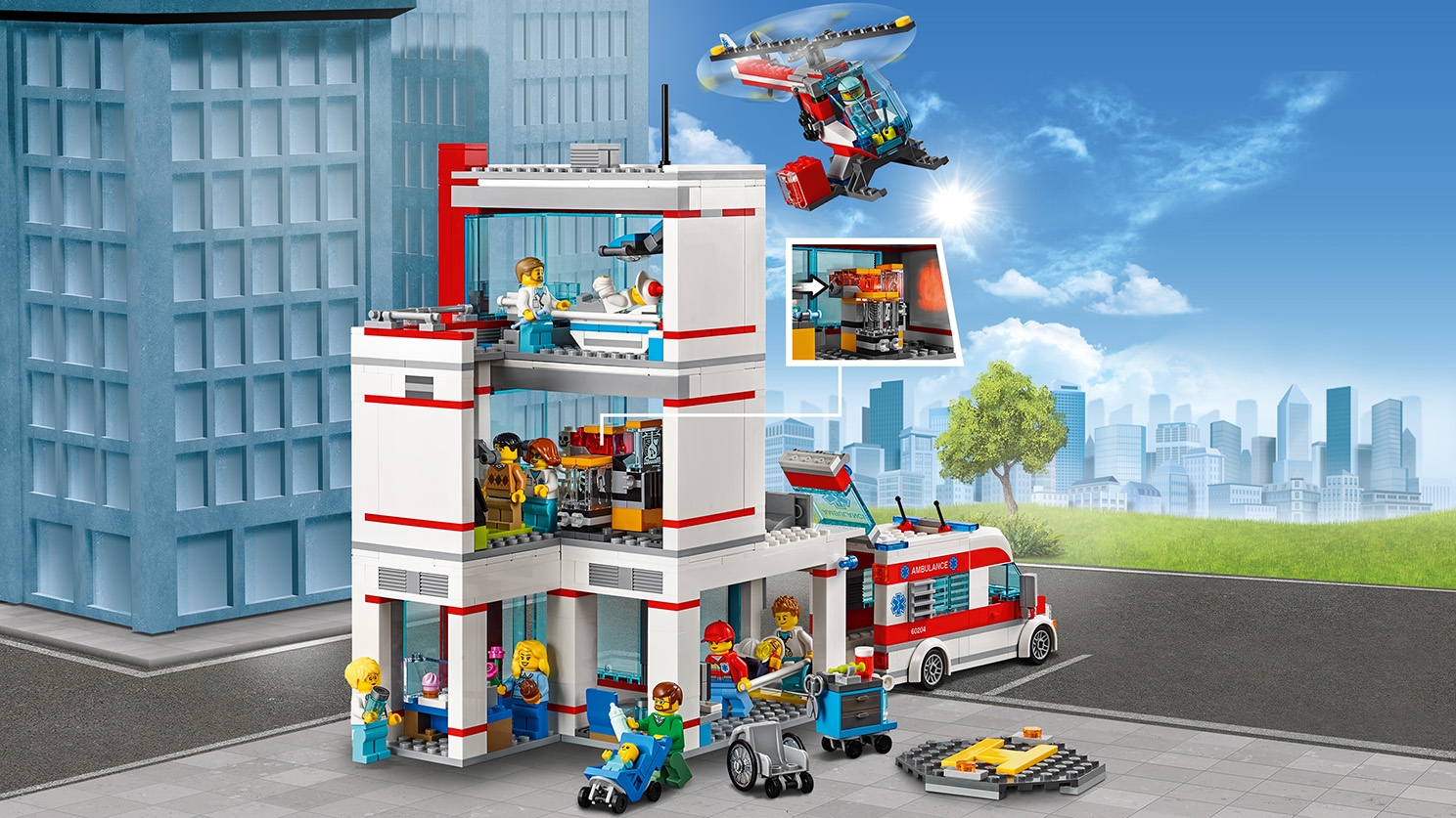 シティ病院 60204 - レゴ®シティ - LEGO.comキッズ