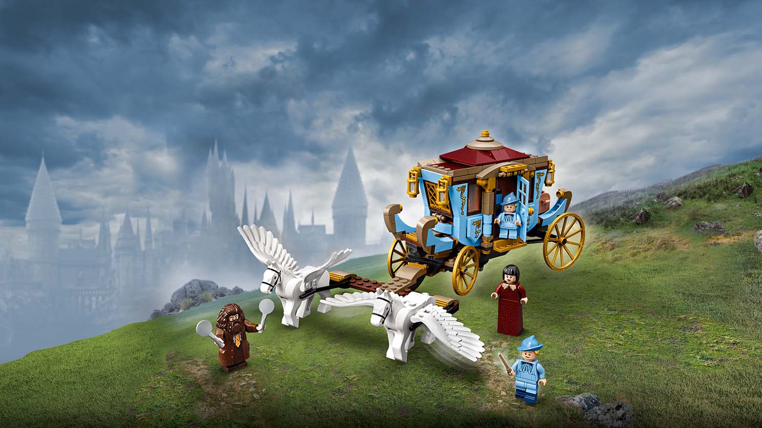 Beauxbatons' Carriage: Arrival at Hogwar 75958 - Harry and Beasts™ Sets - LEGO.com for kids