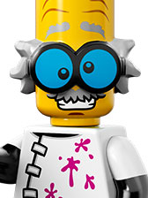 Monster Scientist LEGO Minifigures Characters LEGO for kids