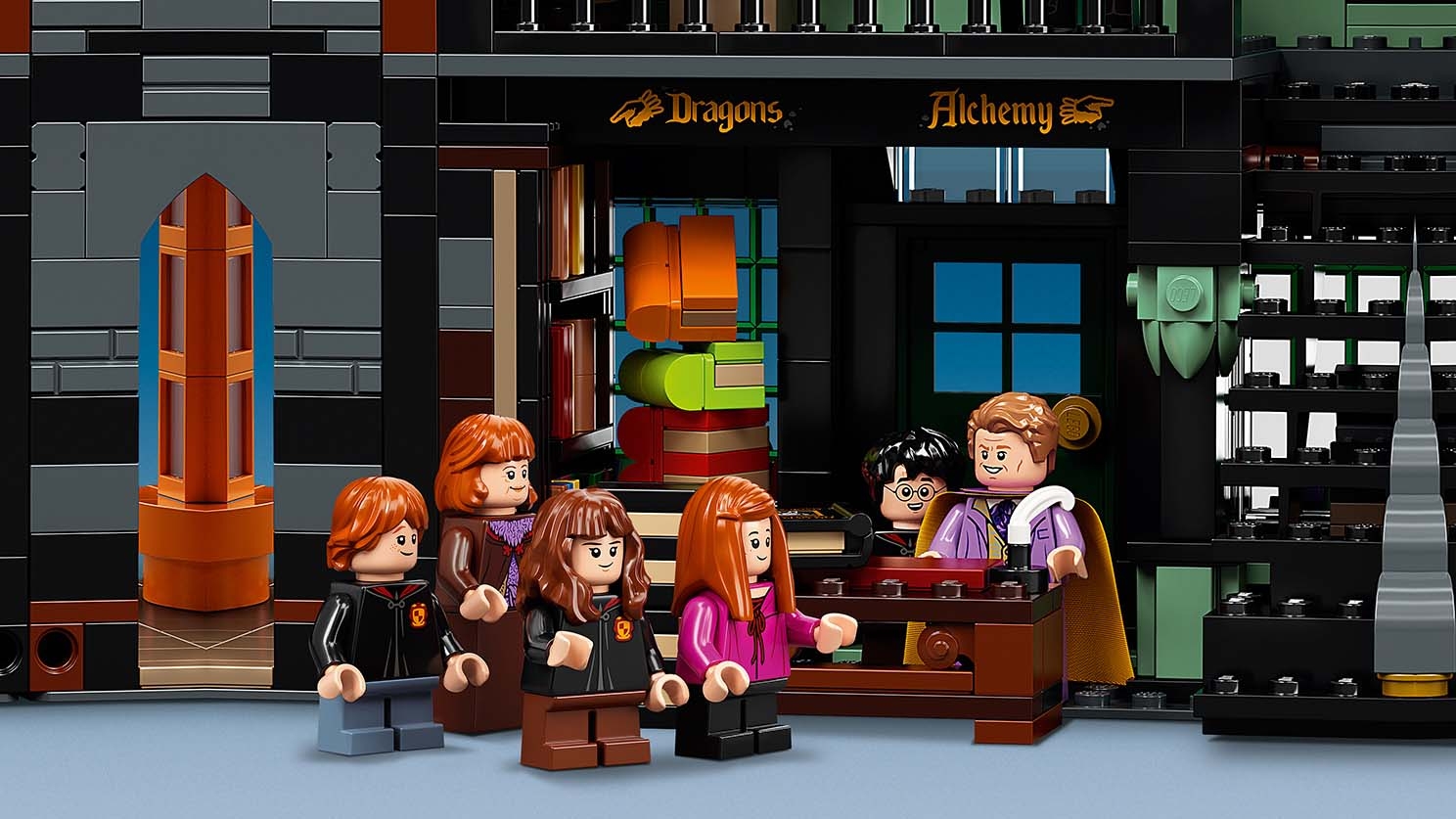 Winkelgasse 75978 Lego Harry Potter Und Phantastische Tierwesen Sets Lego Com Fur Kinder