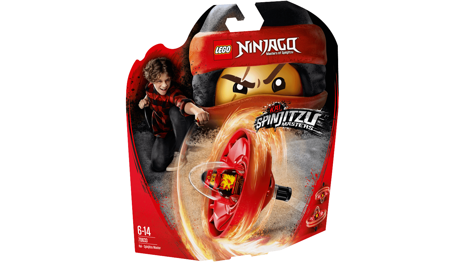 Kai Spinjitzu Master 70633 LEGO NINJAGO Sets LEGO for kids