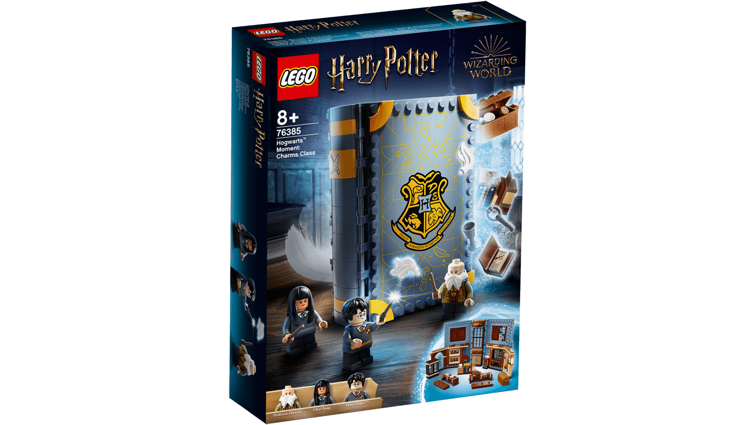 Hogwarts™-scene: Besværgelseslektion 76385 - Harry og Fantastiske skabninger – Sæt - LEGO.com for børn