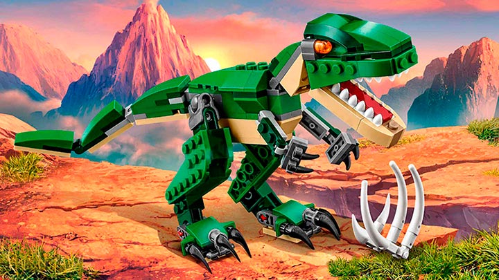 Mighty Dinosaurs 31058 - Creator Sets - LEGO.com for kids