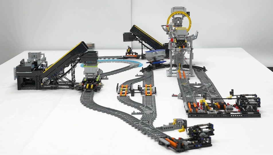 Lego technic car discount engine