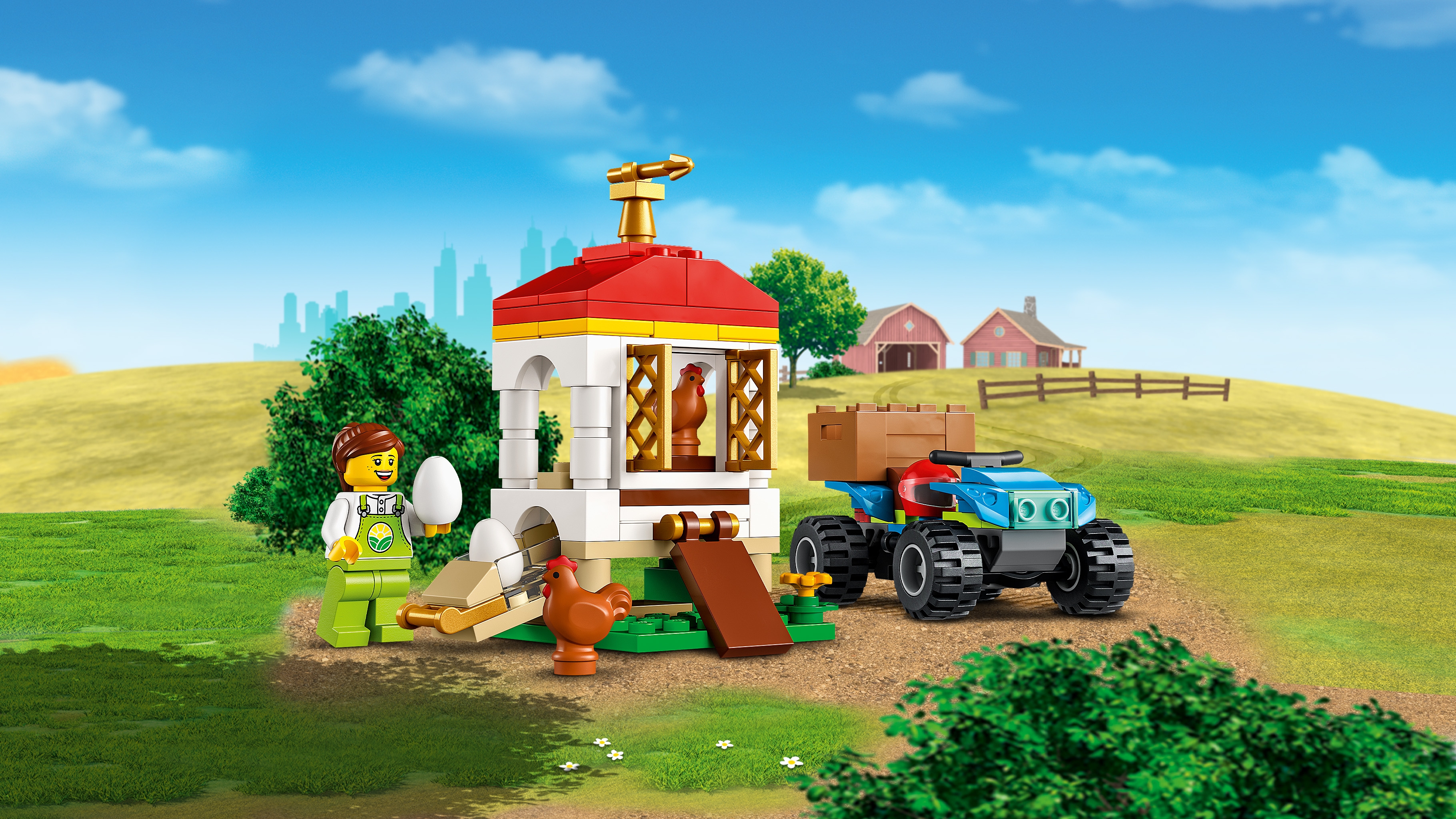 Chicken Henhouse - Videos - LEGO.com for kids