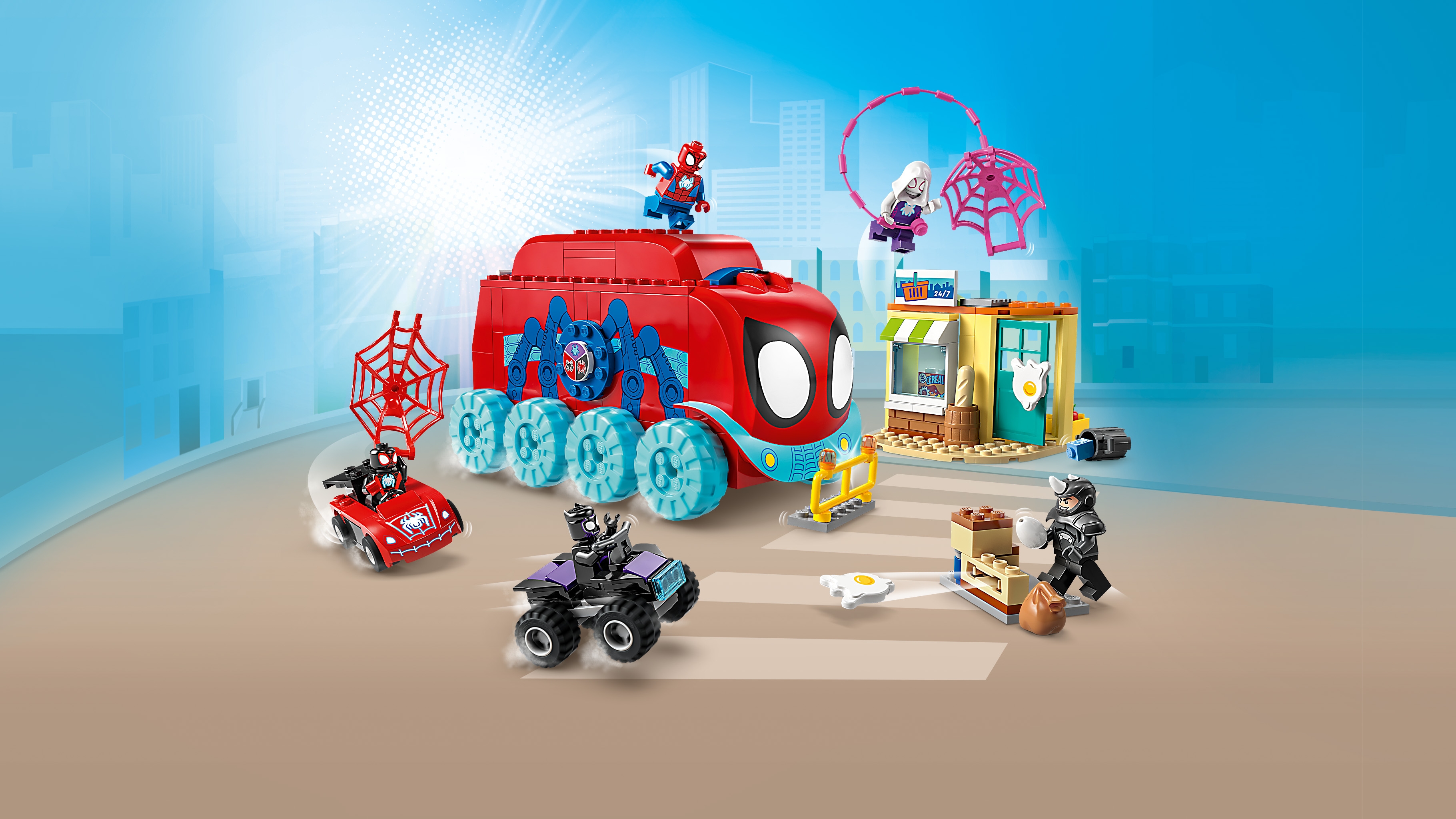 Team Spidey's Mobile Headquarters 10791 - LEGO® Marvel Sets - LEGO.com ...
