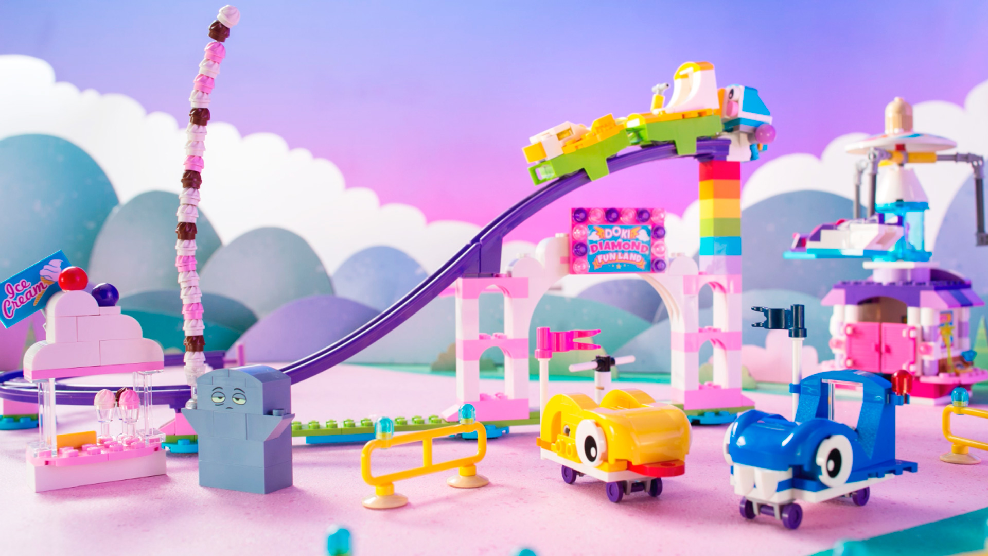 Lego unikitty clearance fairground fun