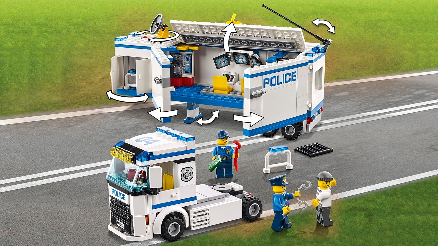 Mobile Police Unit Lego City Sets Lego Com For Kids