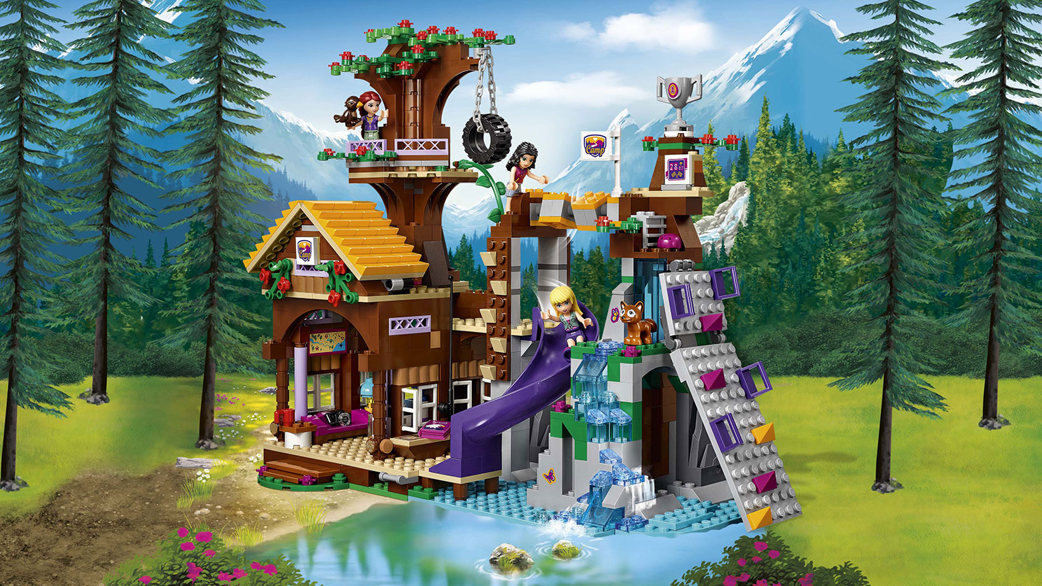 アドベンチャーキャンプ“ツリーハウス” - ビデオ - LEGO.comキッズ