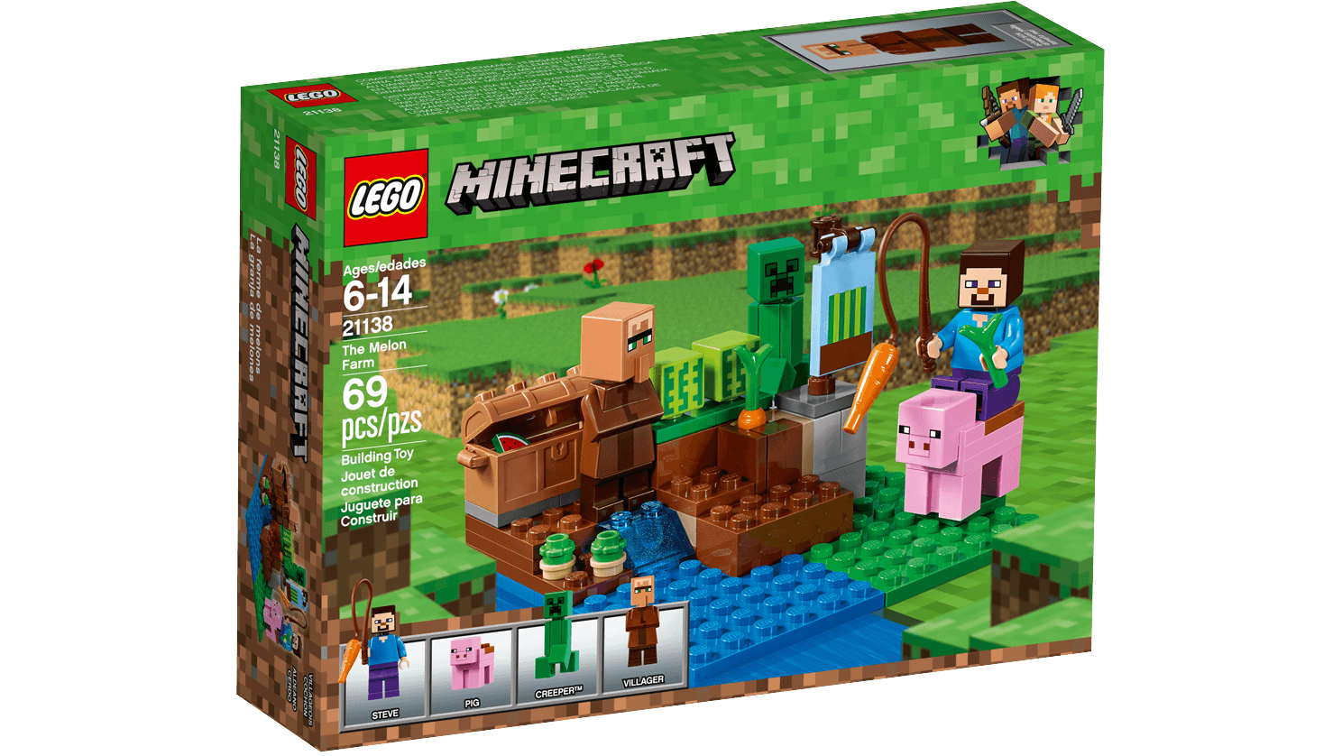 The Melon Farm Lego Minecraft Sets Lego Com For Kids