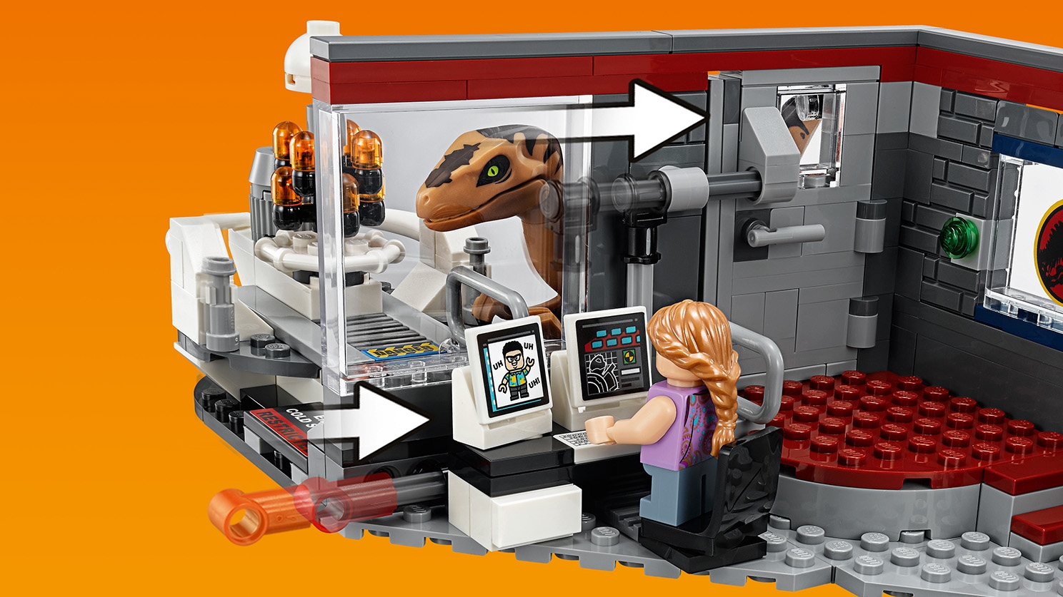 Jurassic Park Chase 75932 - LEGO® World™ Sets LEGO.com kids