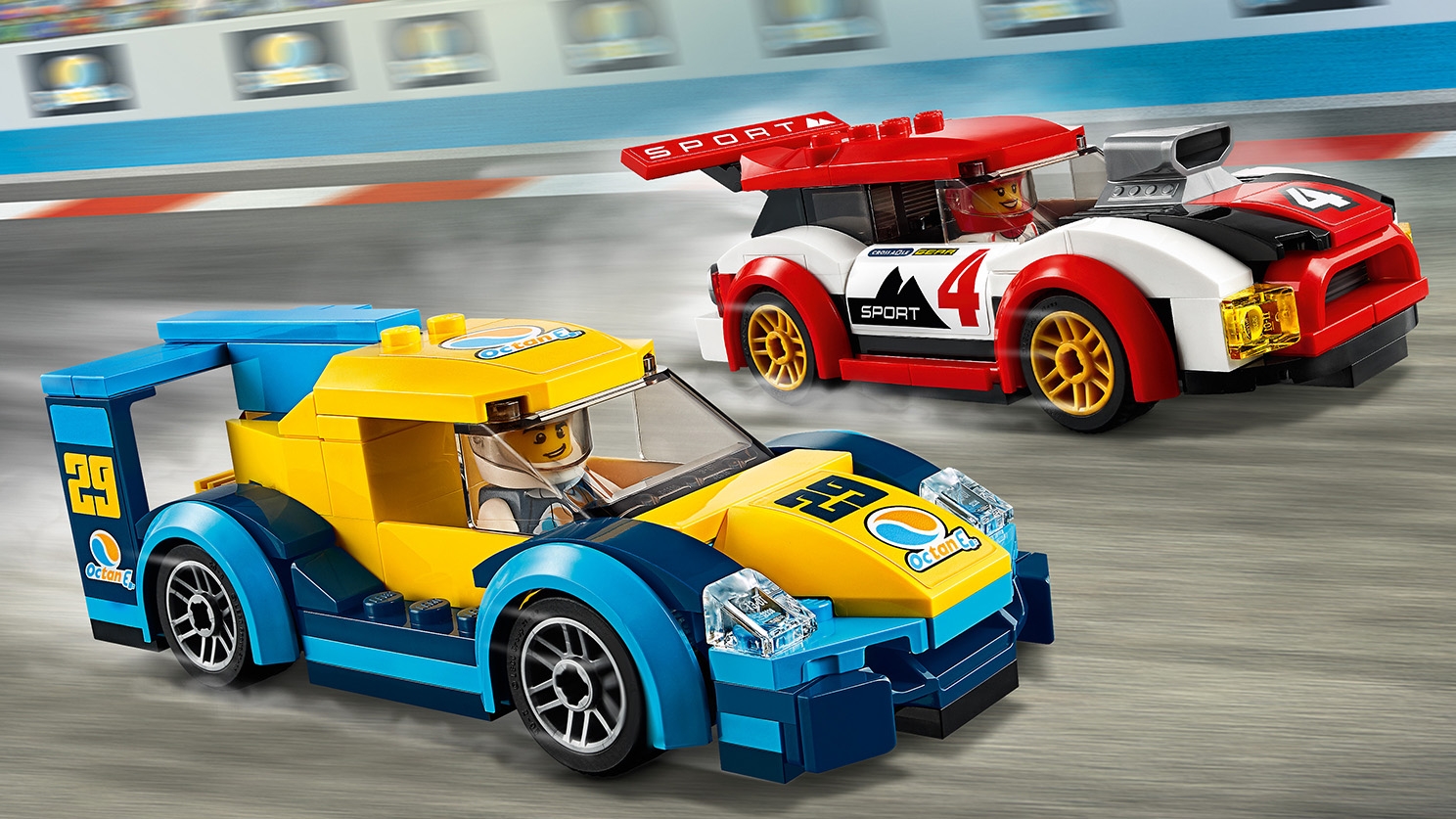 Lego City Carros de Corrida 60256 - BALAÚSTRES BRINQUEDOS - Loja de  Brinquedos - Curitiba