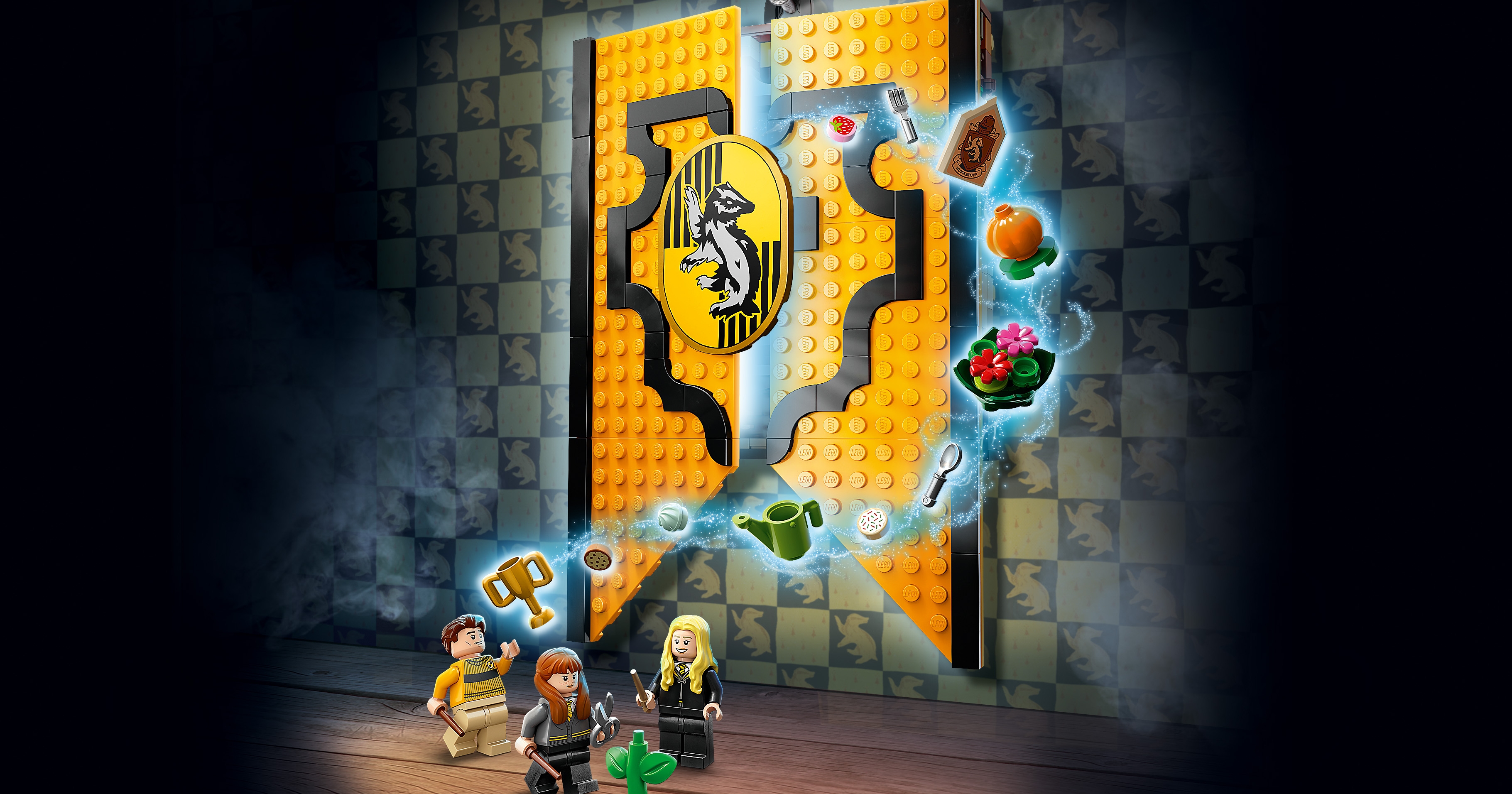 Hufflepuff™ House Banner - Videos - LEGO.com for kids