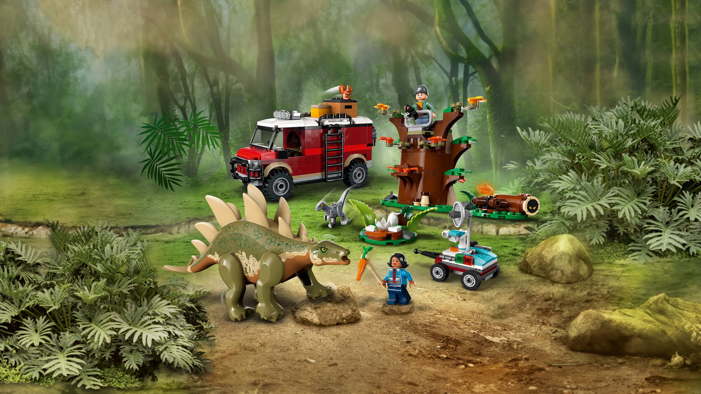 Casa jurassic fashion world lego